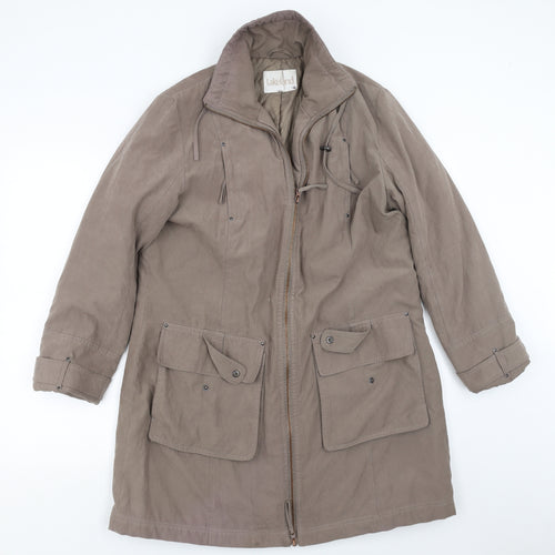 Lakeland Womens Beige   Jacket Coat Size 14