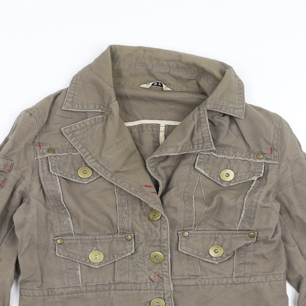 George Womens Green  Denim Jacket  Size 12