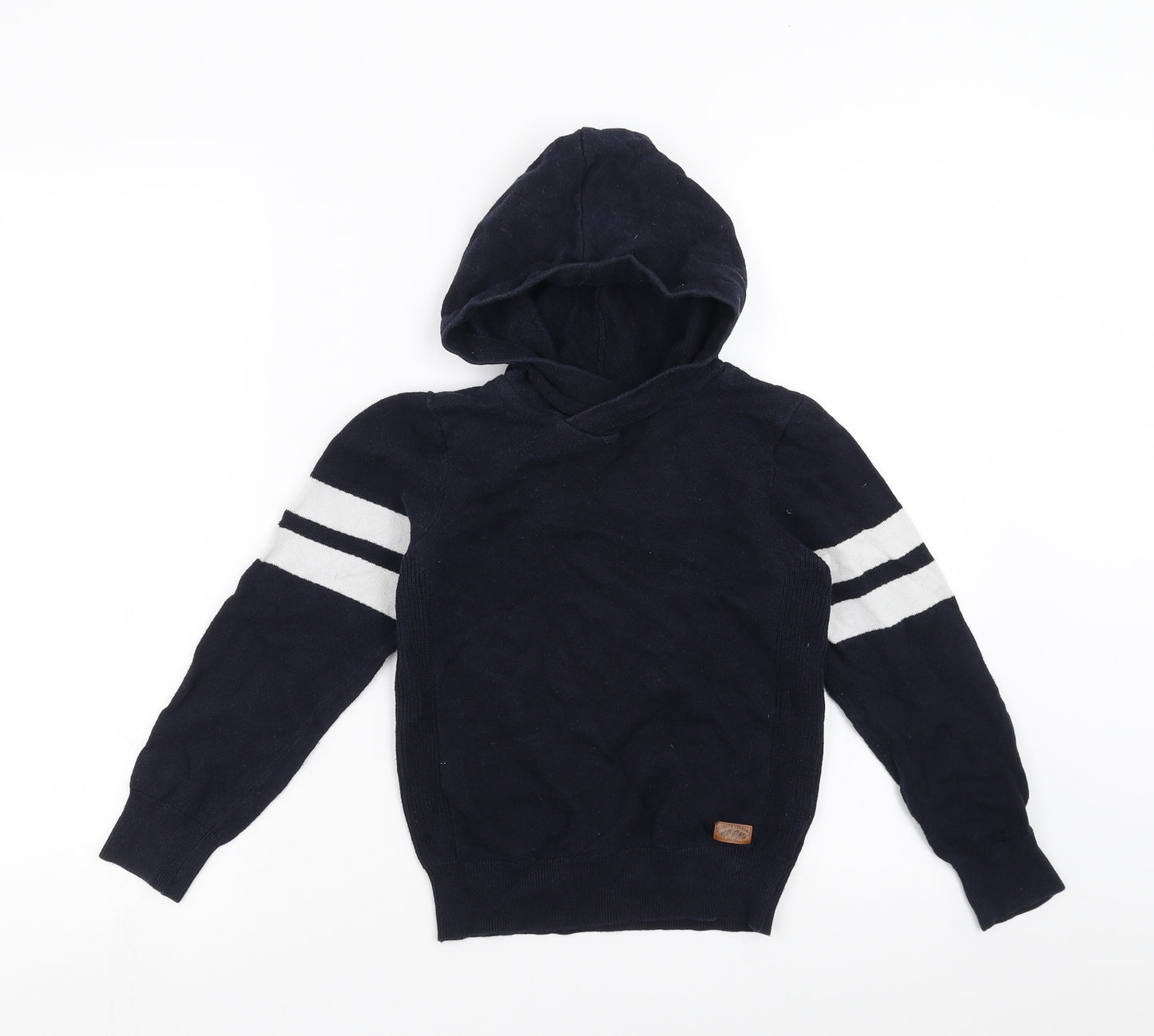 H&M Boys Blue   Pullover Hoodie Size 6-7 Years