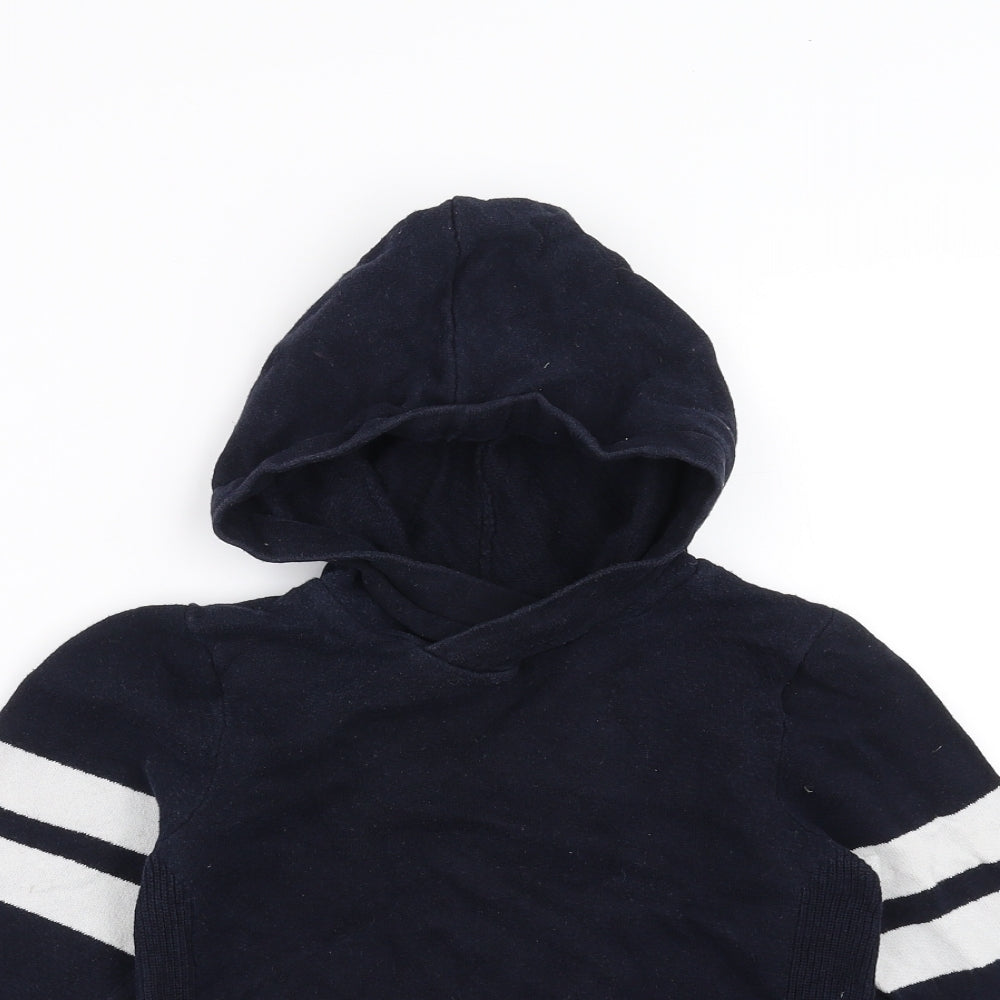 H&M Boys Blue   Pullover Hoodie Size 6-7 Years