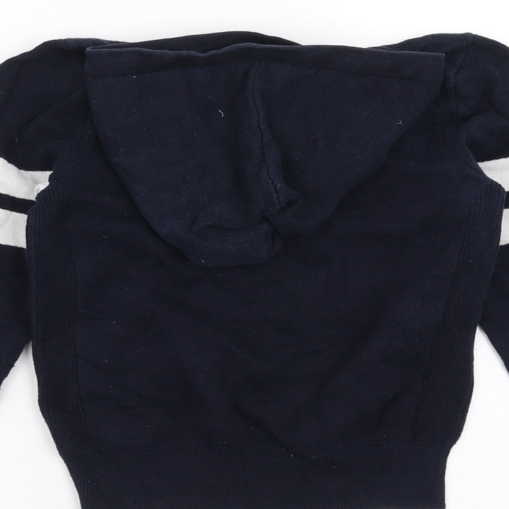 H&M Boys Blue   Pullover Hoodie Size 6-7 Years