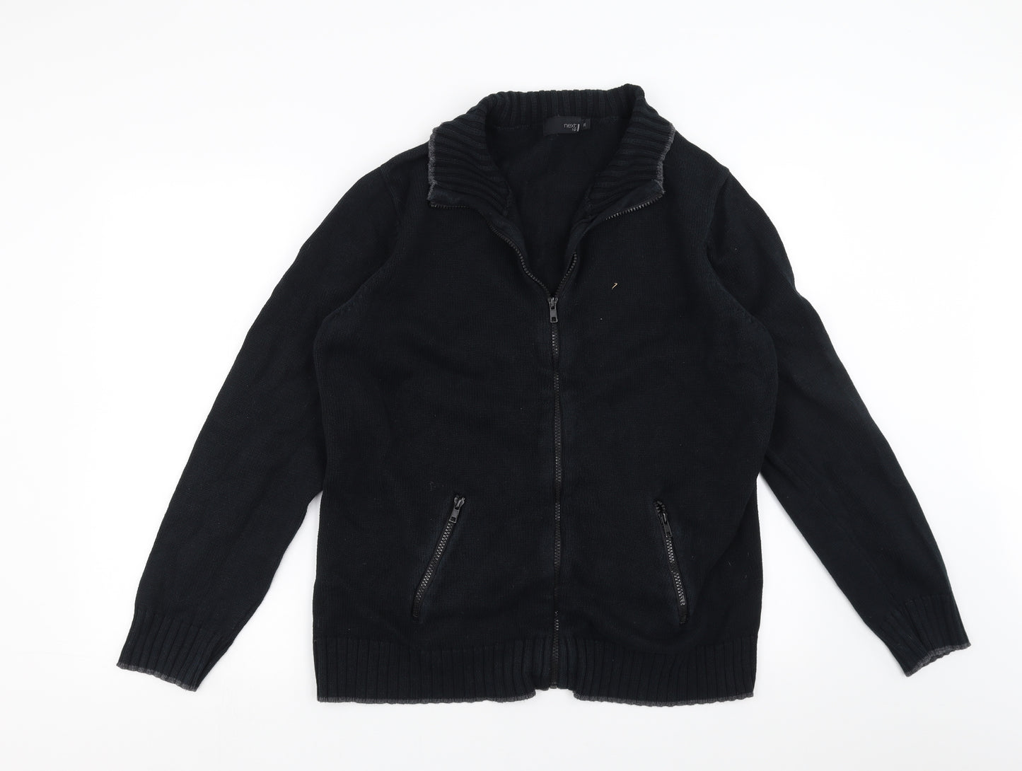 NEXT Mens Black   Pullover Jumper Size M