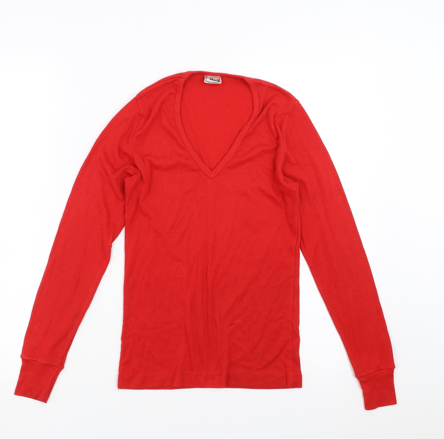mark II Womens Red   Basic T-Shirt Size M