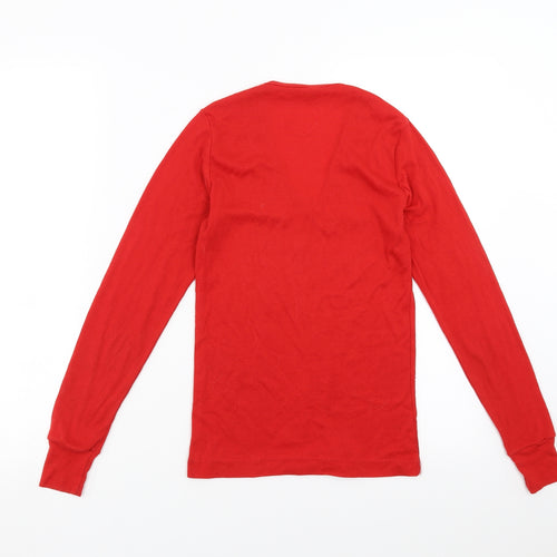 mark II Womens Red   Basic T-Shirt Size M