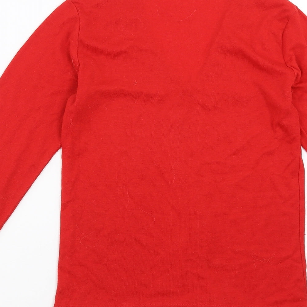 mark II Womens Red   Basic T-Shirt Size M