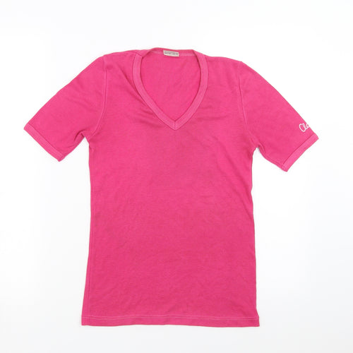 Claire Womens Pink   Basic T-Shirt Size M