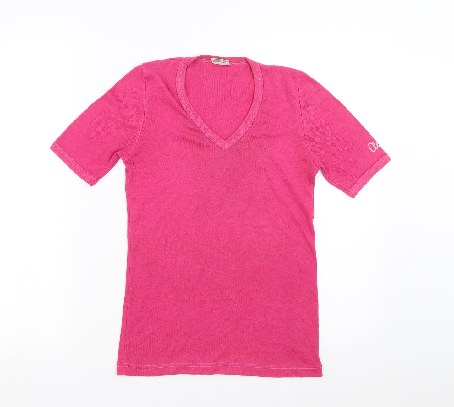 Claire Womens Pink   Basic T-Shirt Size M