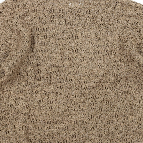 OPUS Womens Brown   Pullover Jumper Size S