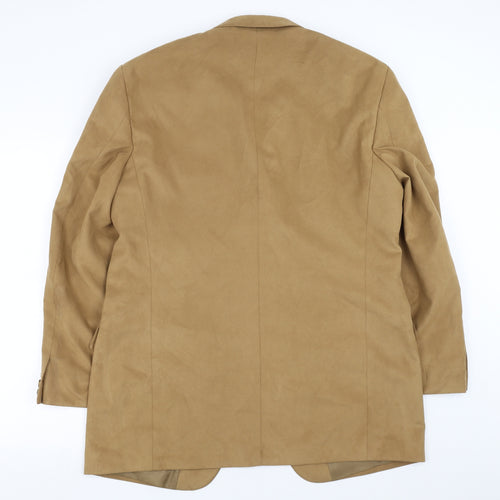 Marks and Spencer Mens Beige   Jacket Suit Jacket Size 42