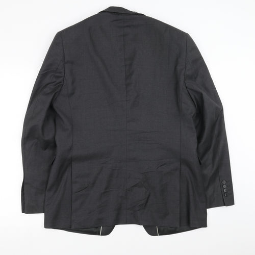 Prestige Mens Grey   Jacket Suit Jacket Size 40