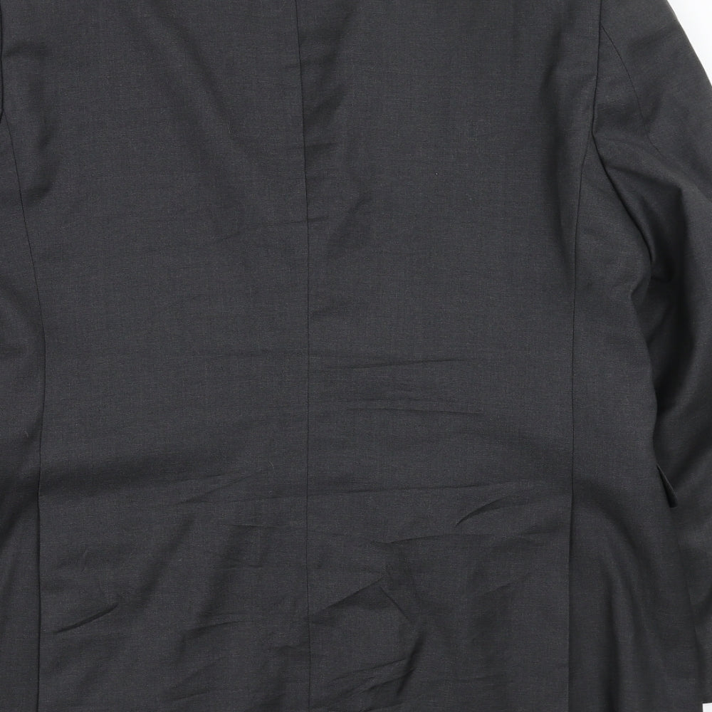 Prestige Mens Grey   Jacket Suit Jacket Size 40