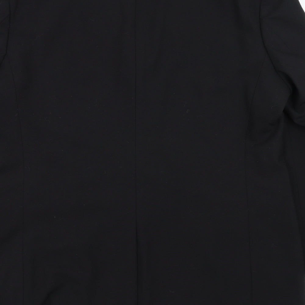 Burton Mens Black   Jacket Suit Jacket Size 44