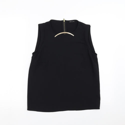 River Island Womens Black   Basic Blouse Size 8
