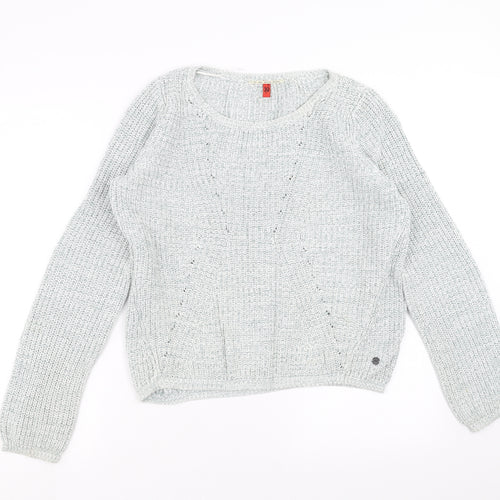 QS Womens Green   Pullover Jumper Size L