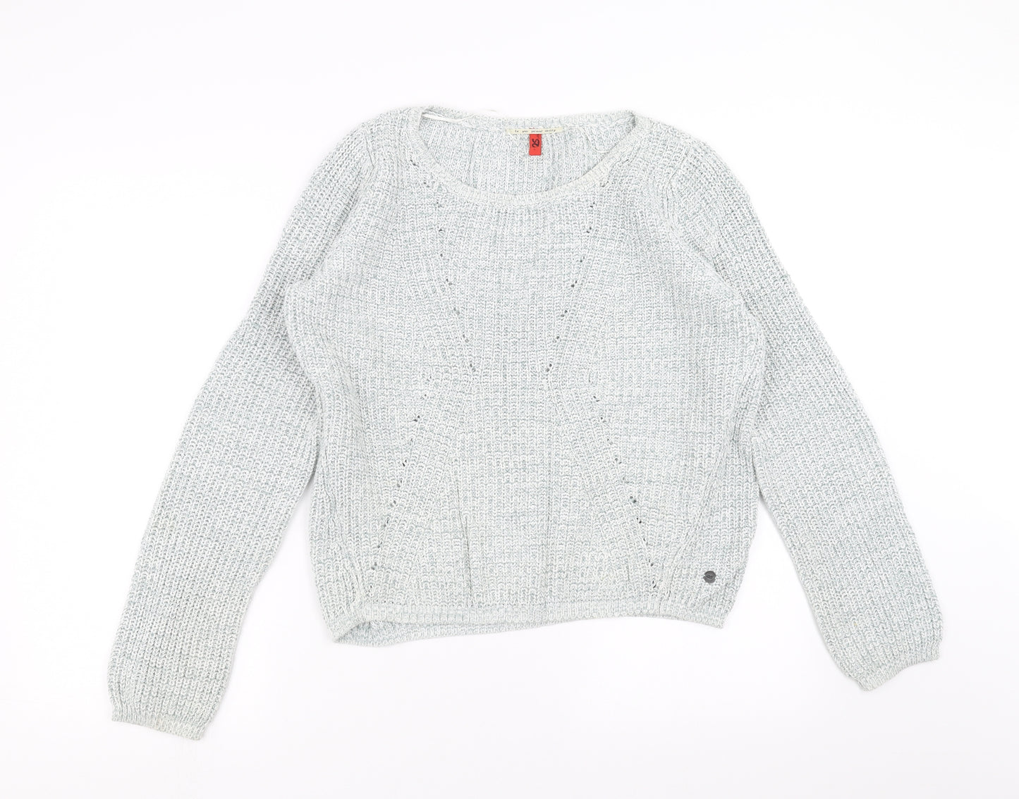 QS Womens Green   Pullover Jumper Size L