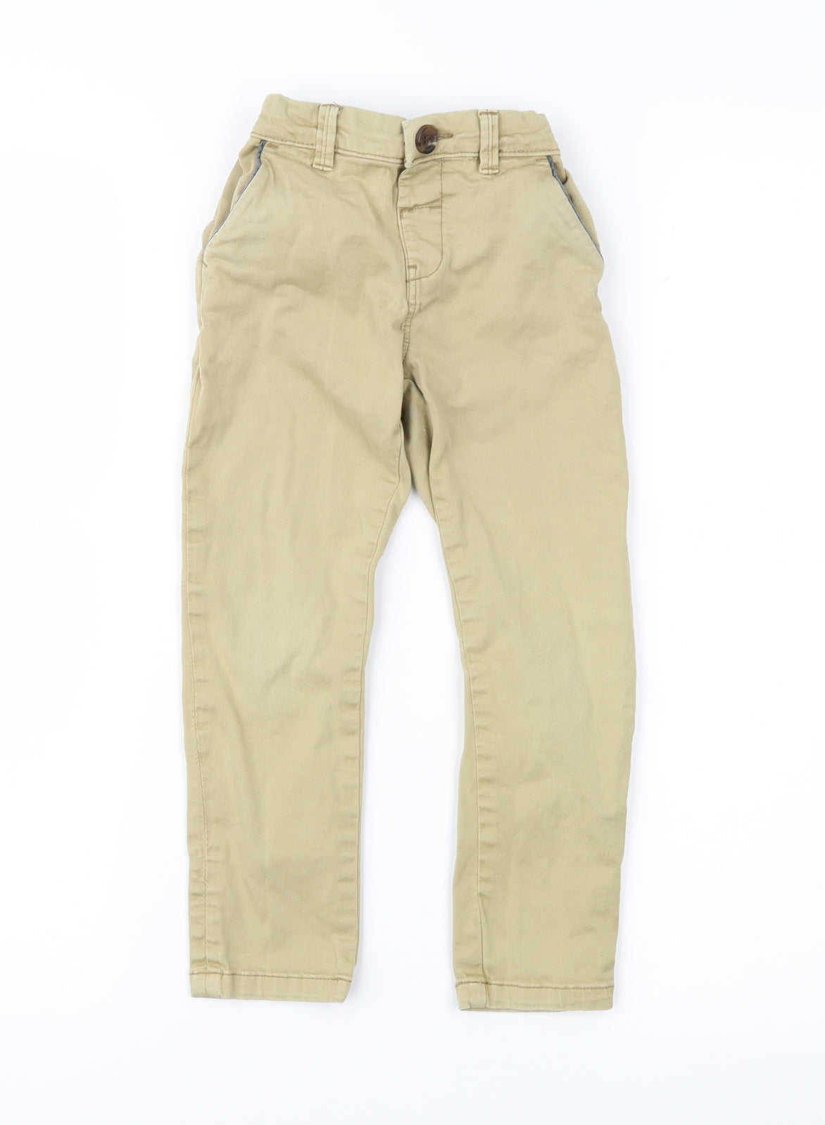 NEXT Boys Beige   Chino Trousers Size 2-3 Years