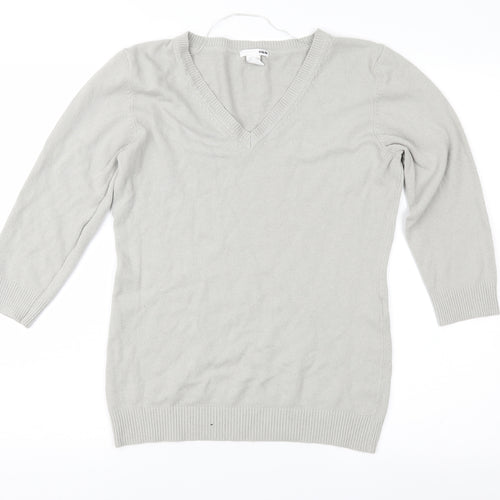 H&M Womens Grey   Pullover Jumper Size L