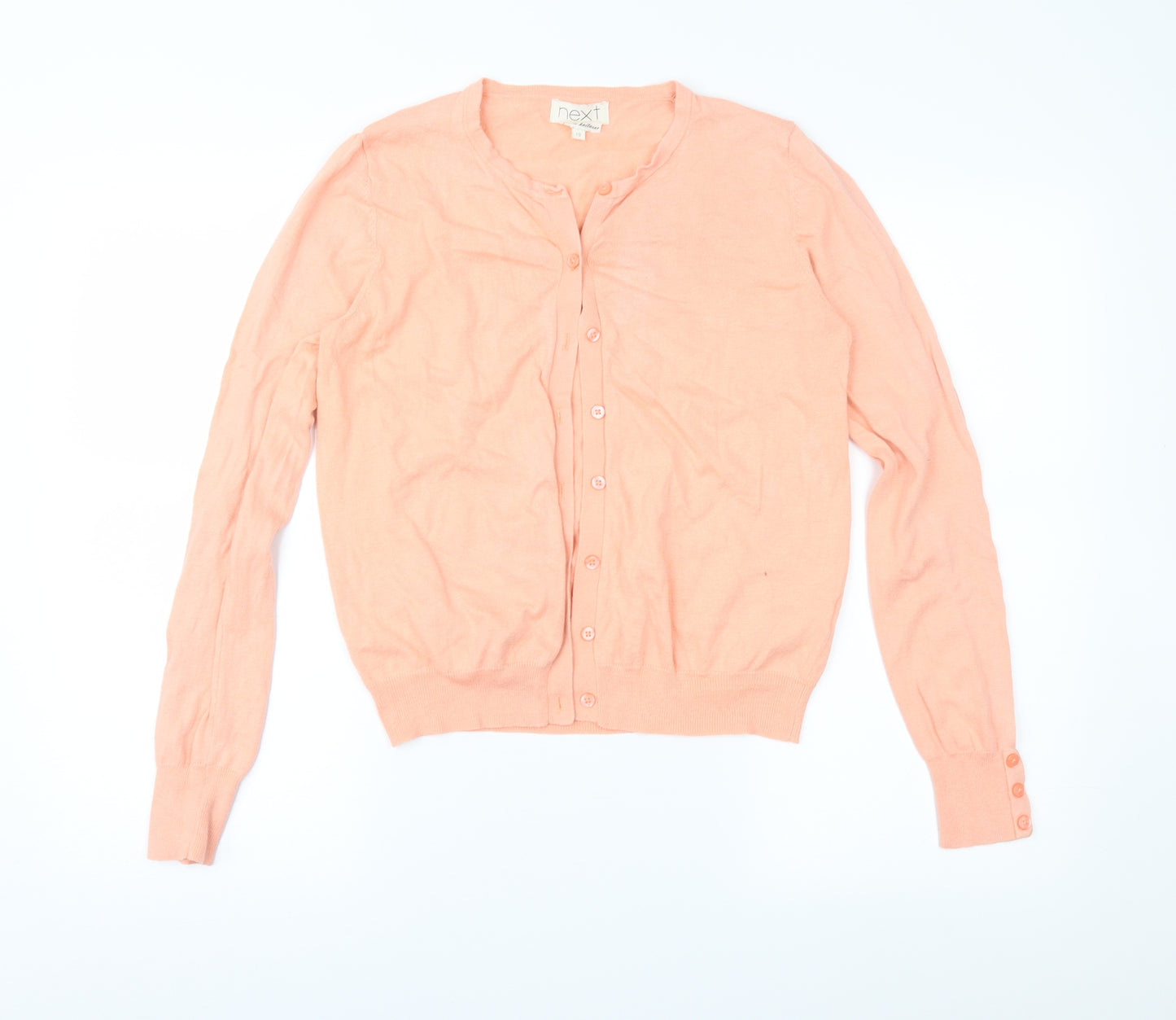 NEXT Womens Pink   Cardigan Jumper Size 10