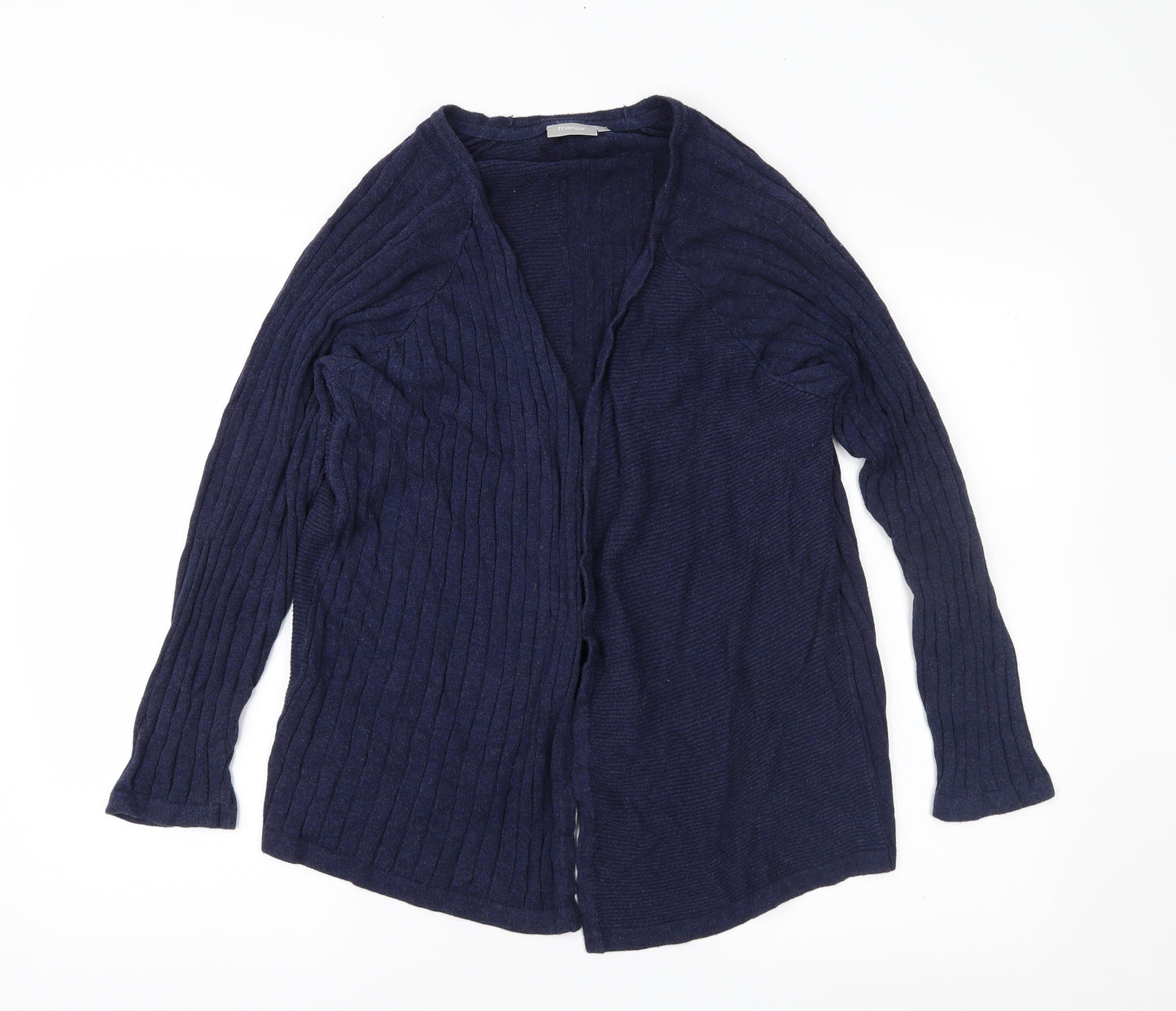 Fransa Womens Black   Cardigan Jumper Size L
