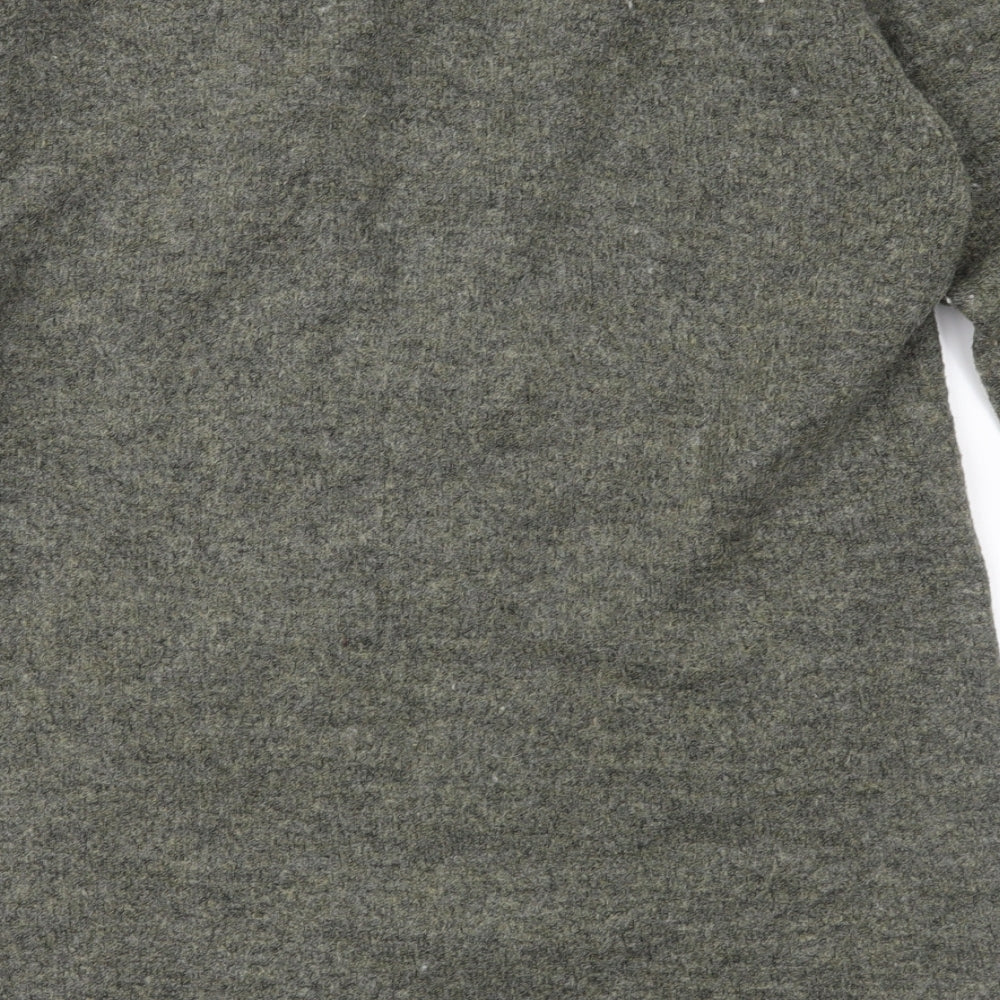 Fransa Womens Green   Cardigan Jumper Size L