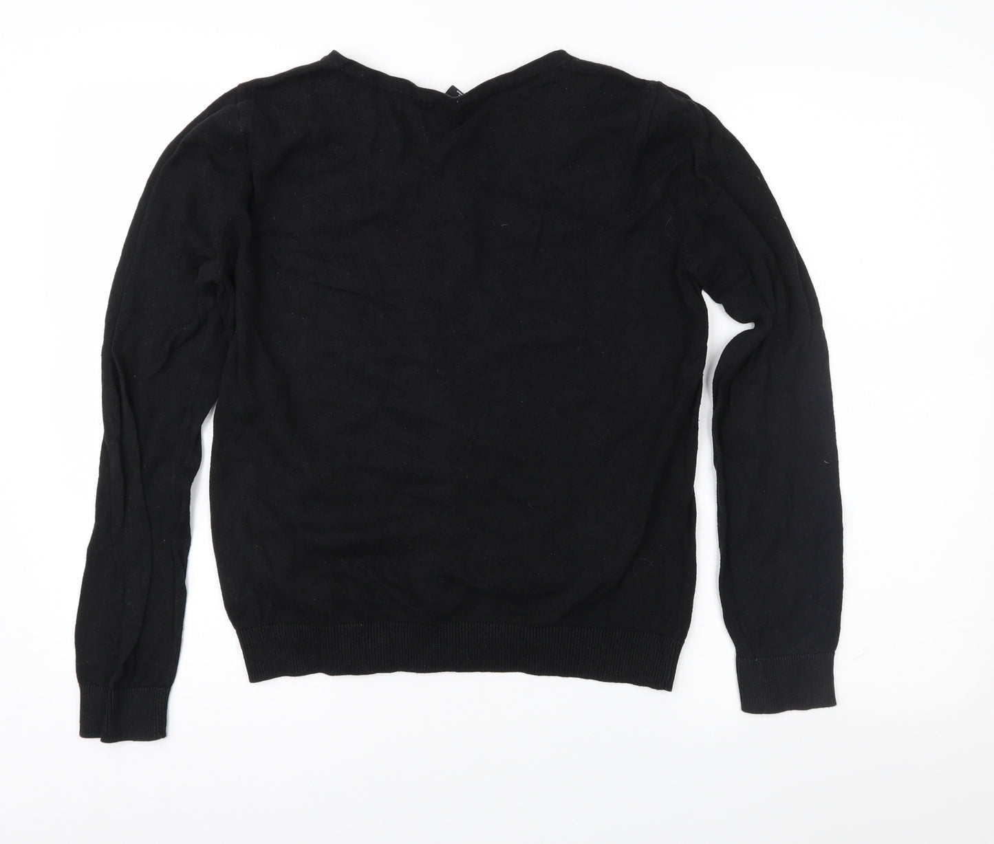 H&M Womens Black   Cardigan Jumper Size M