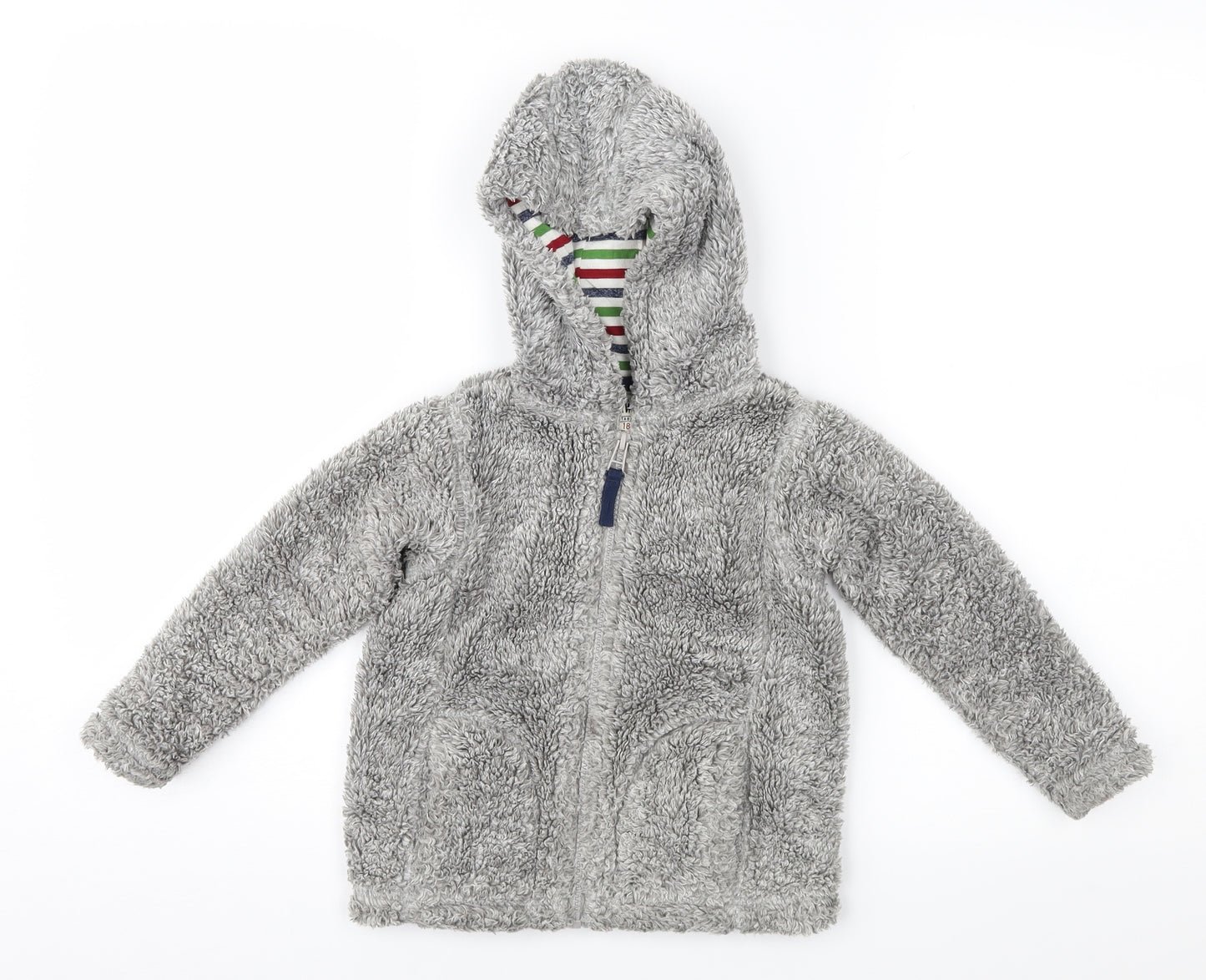 Marks and Spencer Boys Grey  Fleece Jacket  Size 2-3 Years
