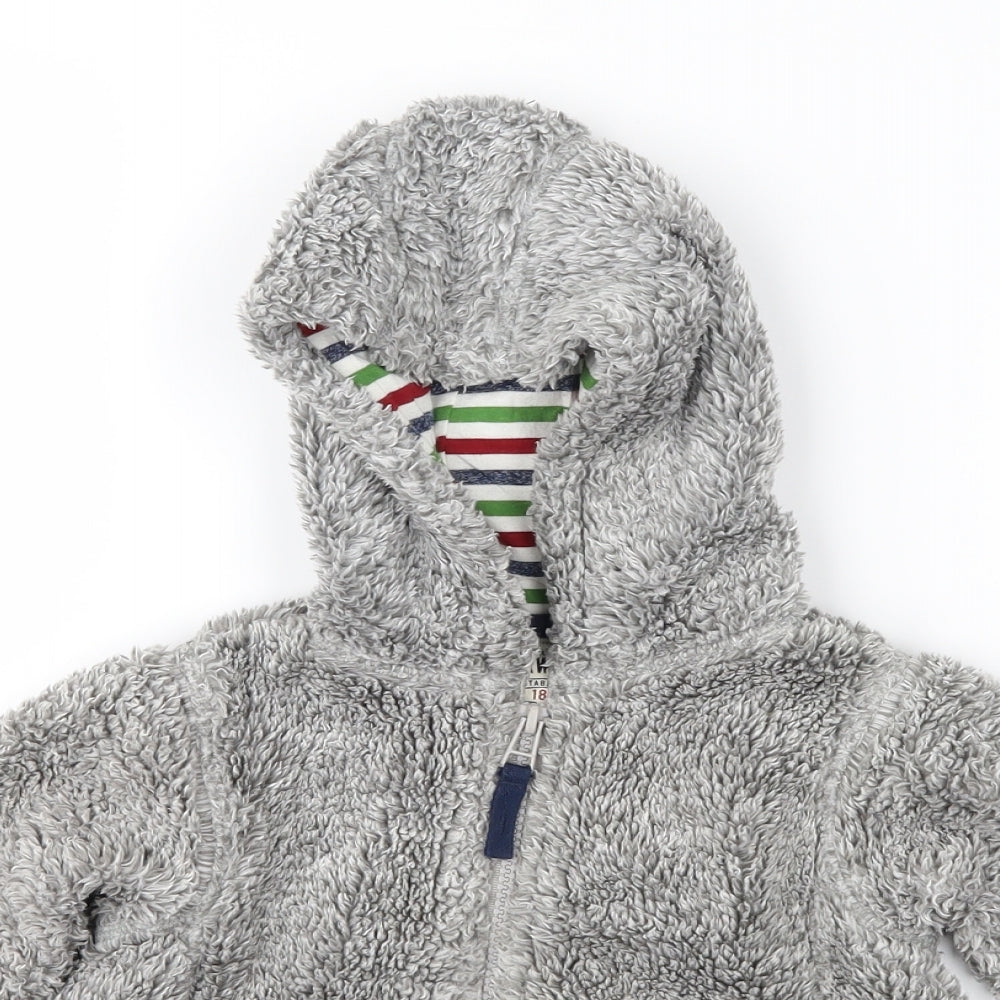 Marks and Spencer Boys Grey  Fleece Jacket  Size 2-3 Years