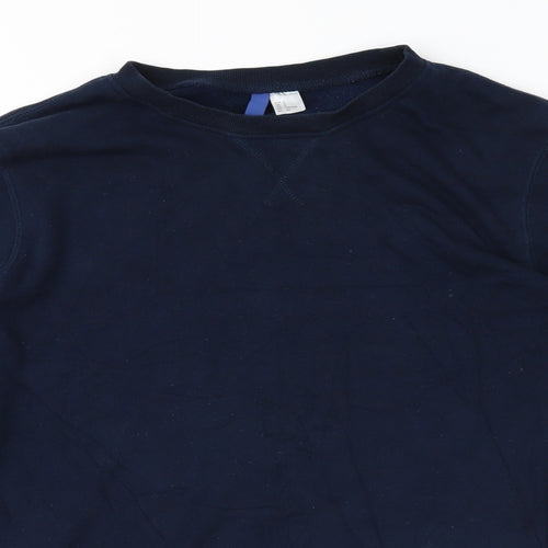 Divided Mens Blue   Pullover Sweatshirt Size S