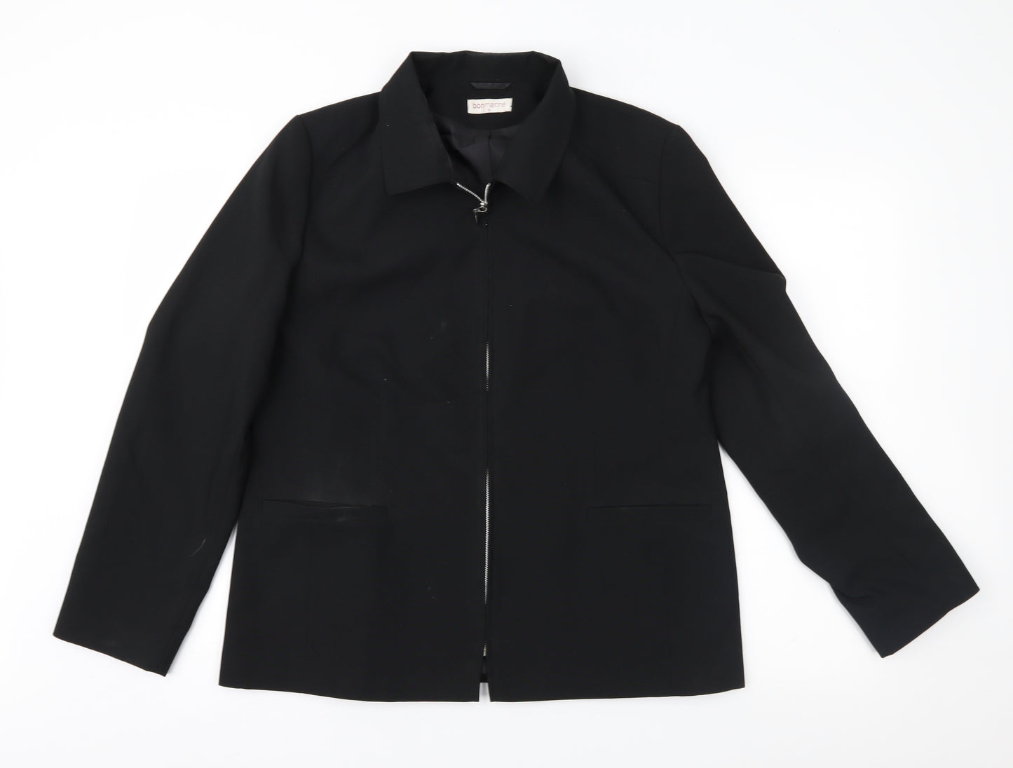 Bonmarché Womens Black   Jacket  Size 18