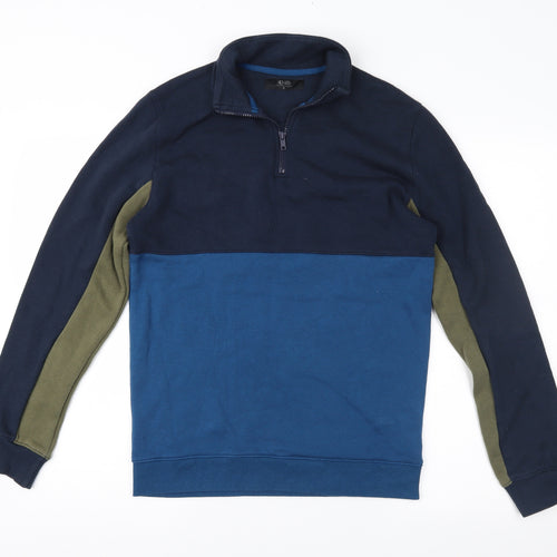 Matalan Mens Blue   Pullover Sweatshirt Size S