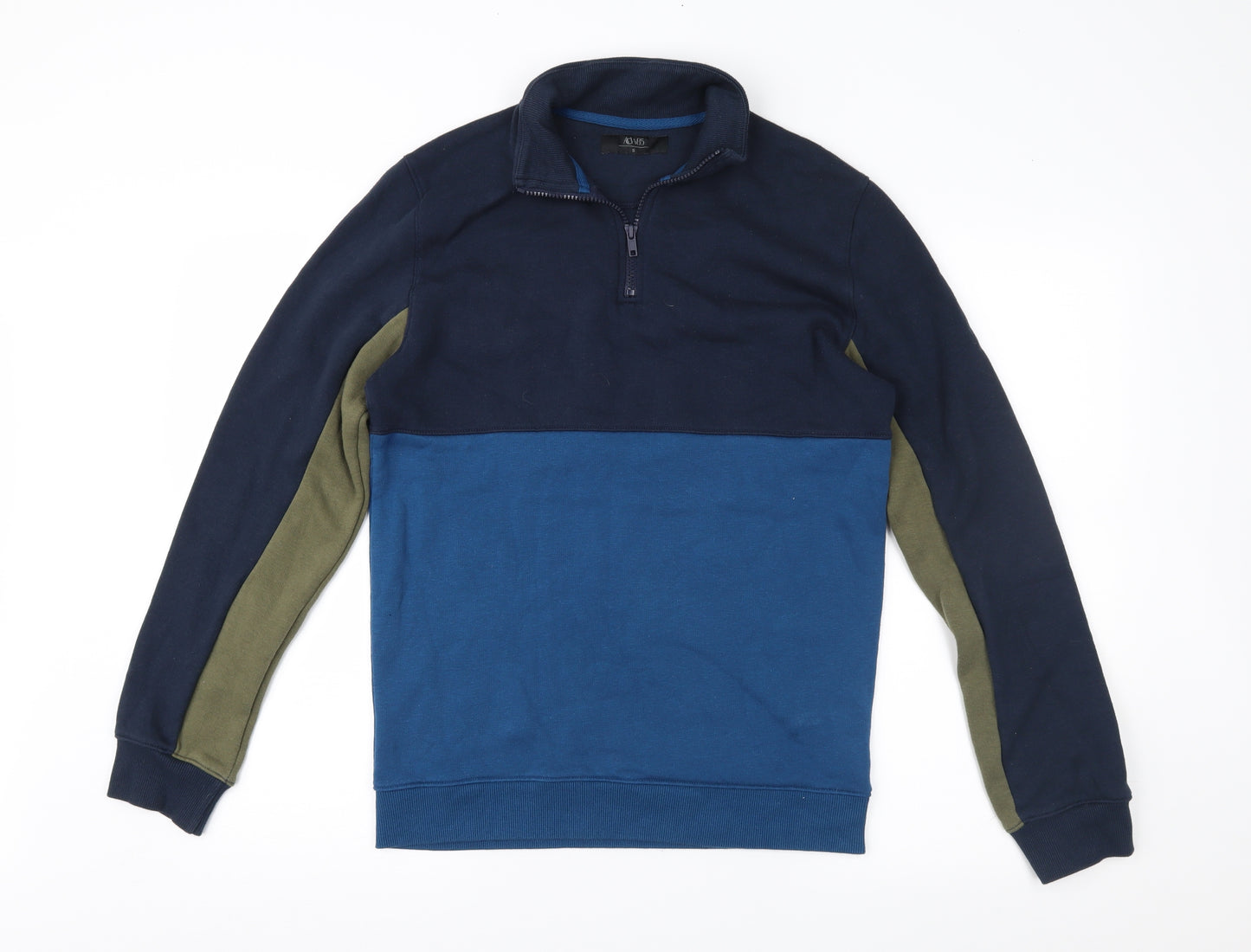 Matalan Mens Blue   Pullover Sweatshirt Size S
