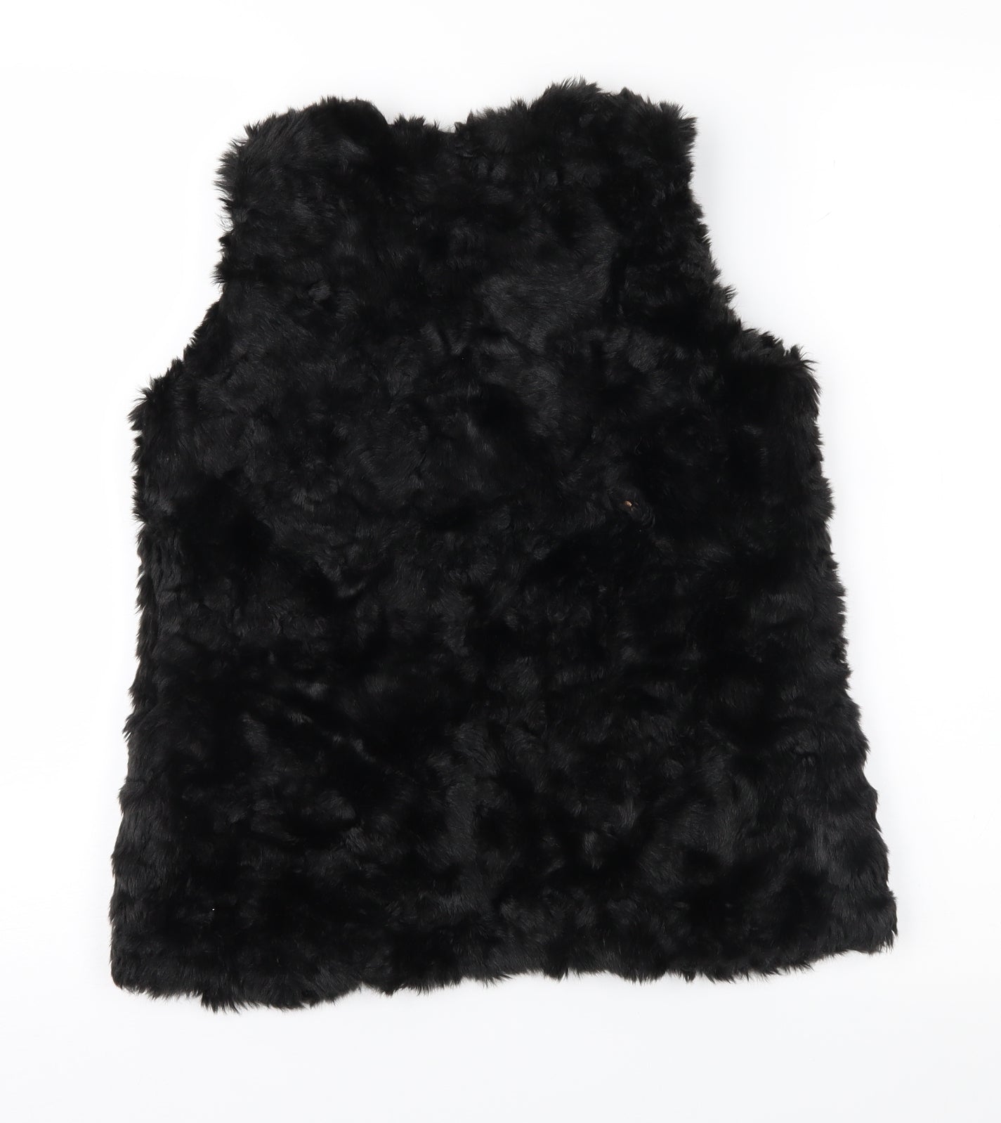 Julien Macdonald Girls Black   Gilet Waistcoat Size 8-9 Years