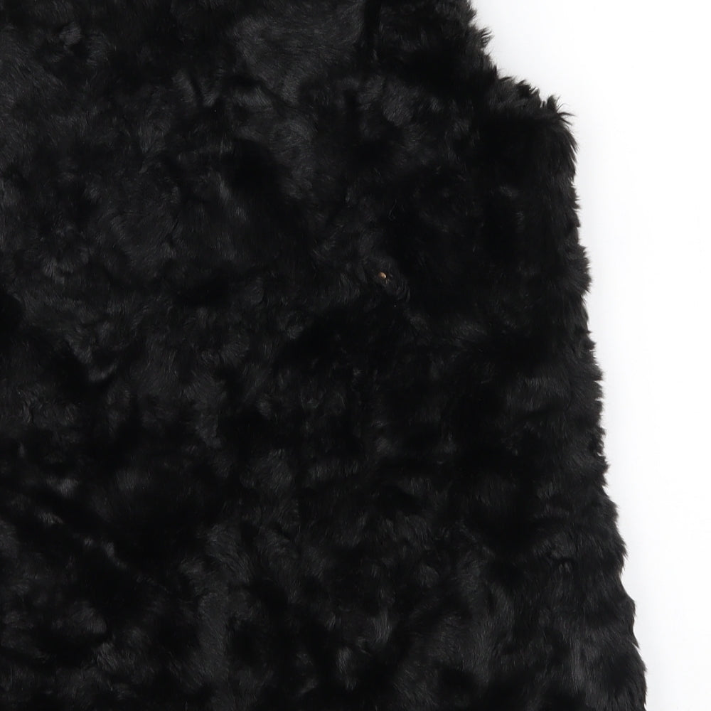 Julien Macdonald Girls Black   Gilet Waistcoat Size 8-9 Years