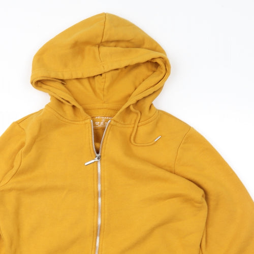 Atmosphere Womens Yellow   Full Zip Hoodie Size S