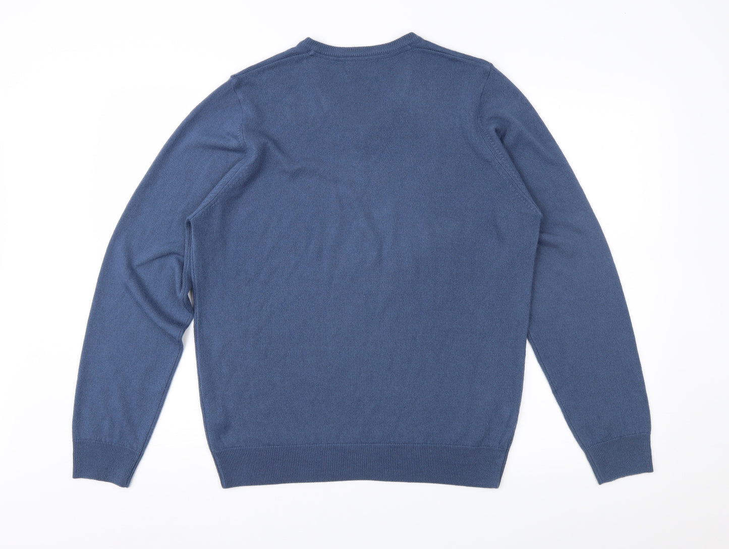 Marks and Spencer Mens Blue   Pullover Jumper Size M