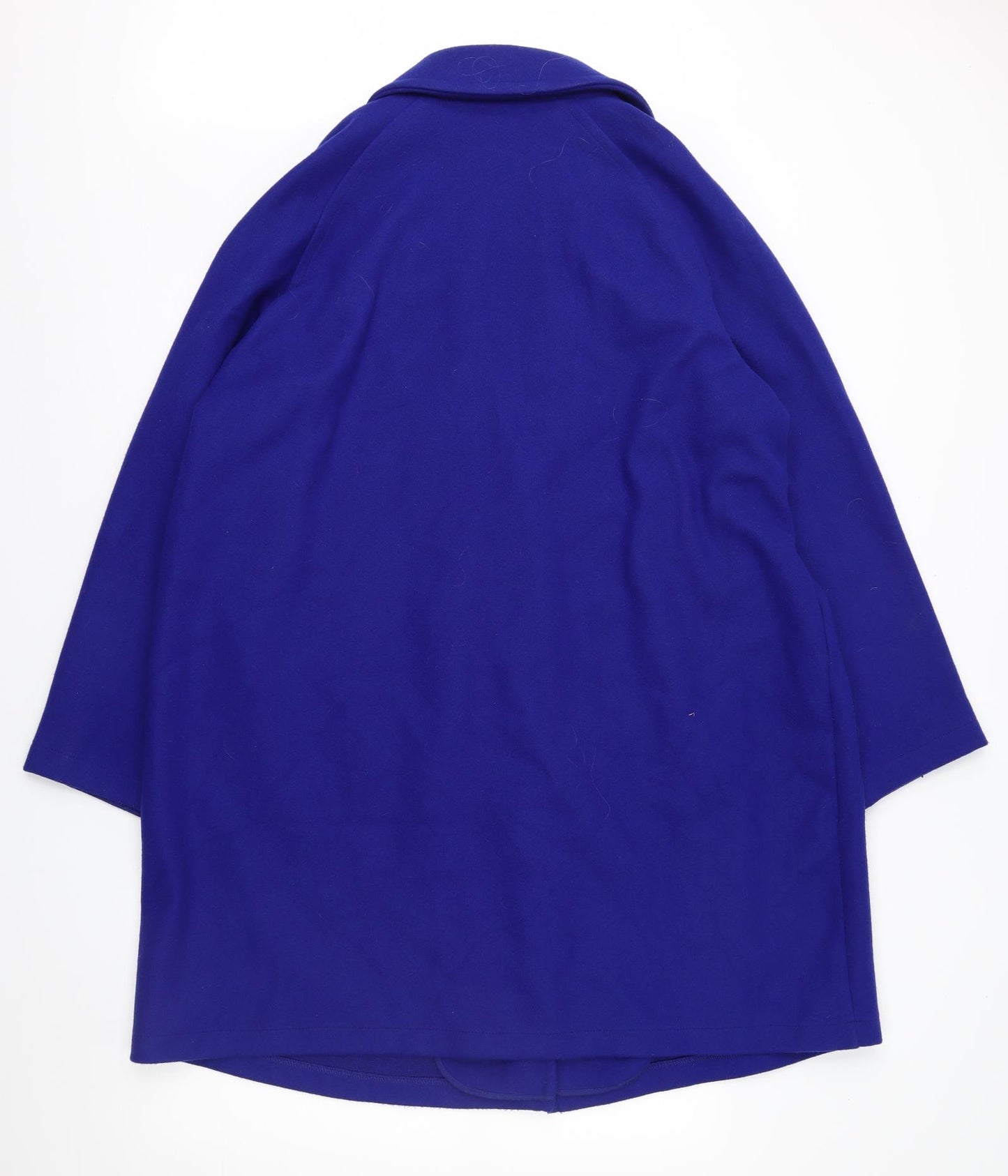 Debenhams Womens Blue   Overcoat Coat Size 20