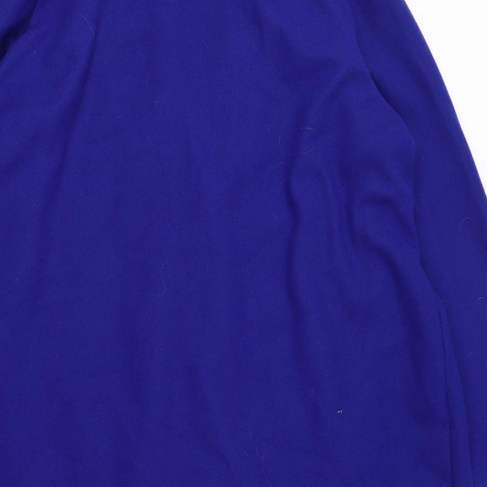 Debenhams Womens Blue   Overcoat Coat Size 20