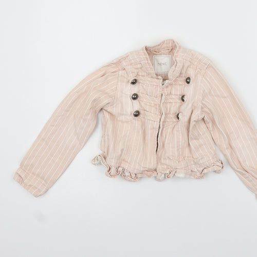 NEXT Girls Pink   Jacket  Size 6 Years