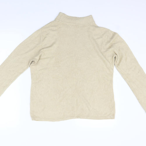 BM Womens Beige   Pullover Jumper Size M