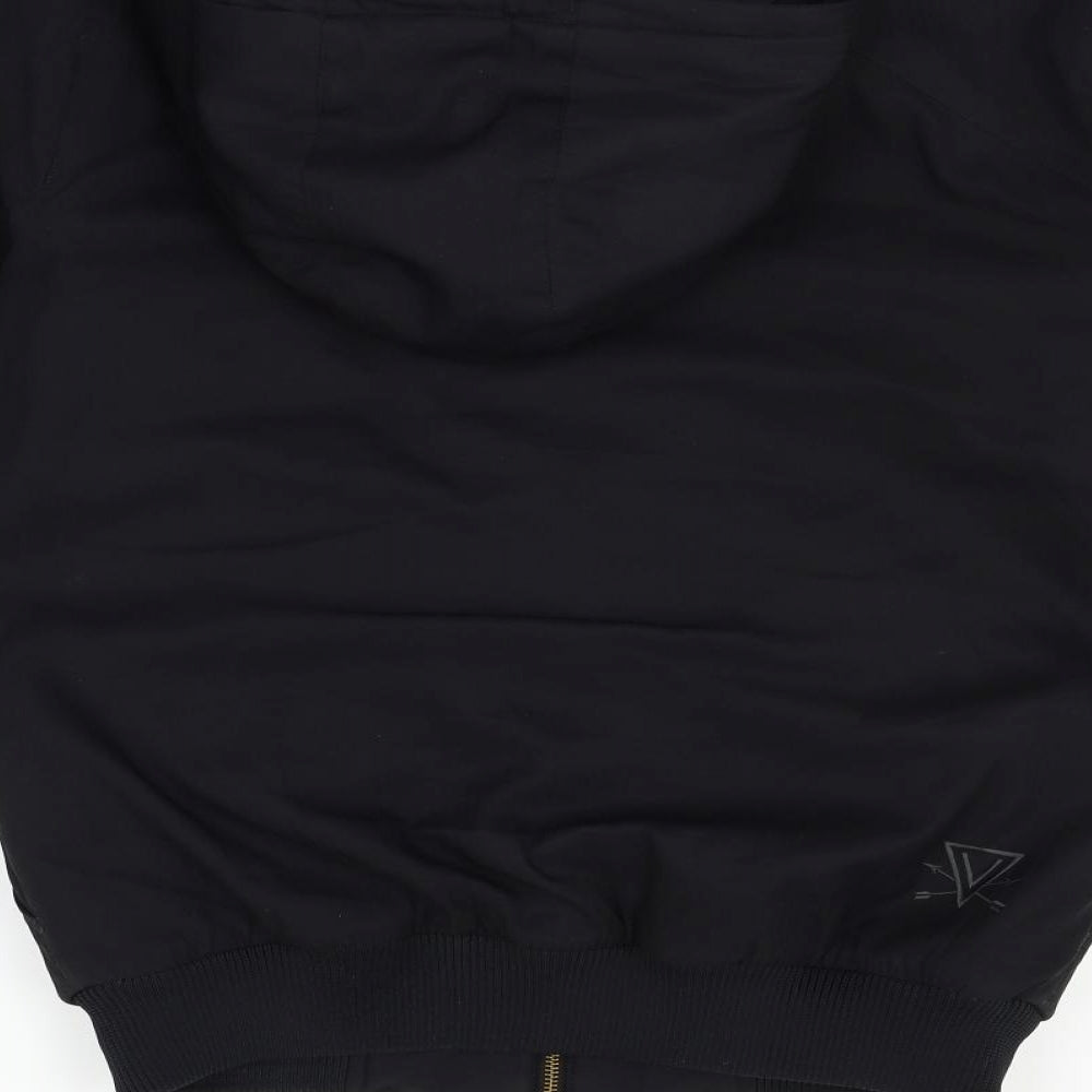 Volcom Mens Black   Jacket Coat Size M