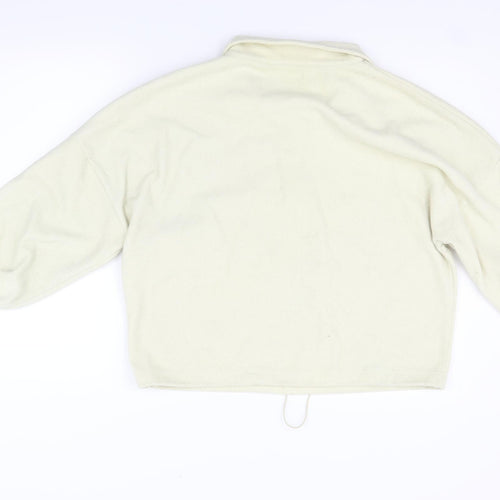 Missguided Womens Beige   Henley Jumper Size 12
