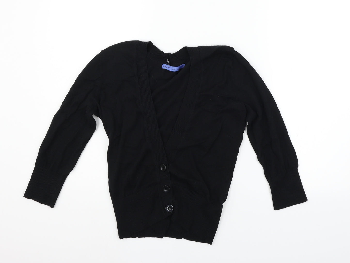 NEXT Womens Black   Cardigan Jumper Size 10