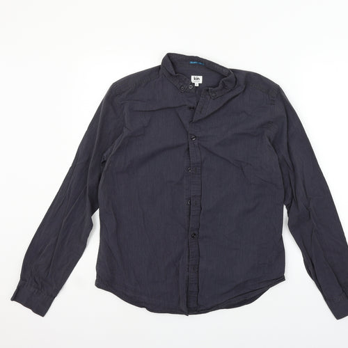 John Lewis Mens Grey    Button-Up Size M