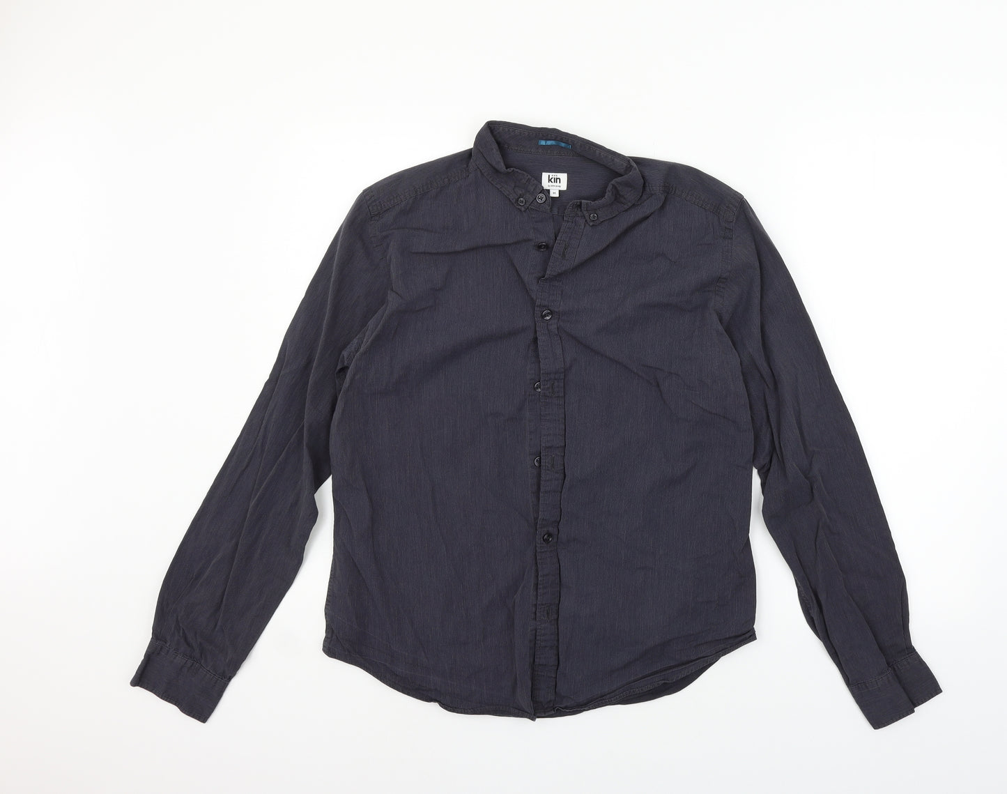 John Lewis Mens Grey    Button-Up Size M
