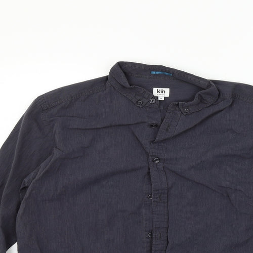 John Lewis Mens Grey    Button-Up Size M