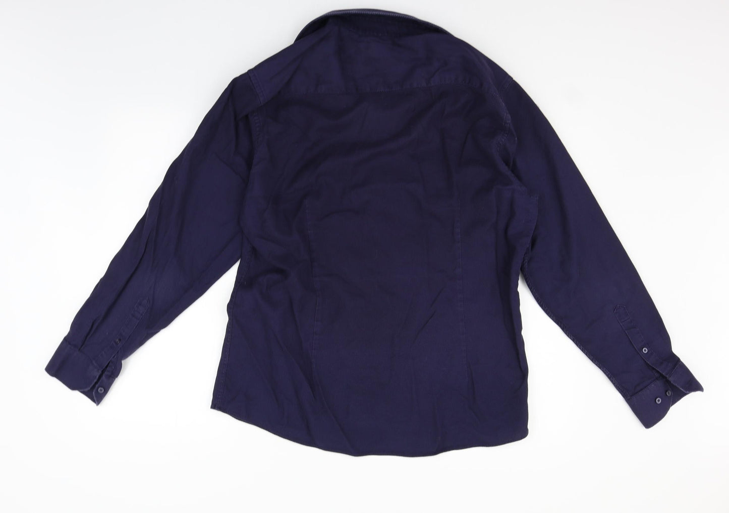 Primark Mens Blue    Button-Up Size 17