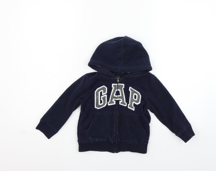Gap Boys Blue Ikat Jacket Coat Size 3 Years