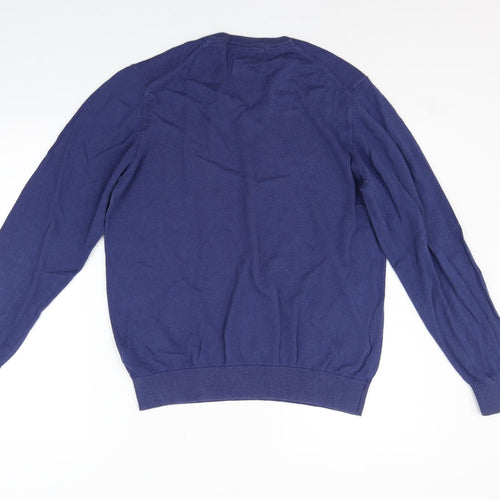 Marks and Spencer Womens Blue   Pullover Jumper Size L