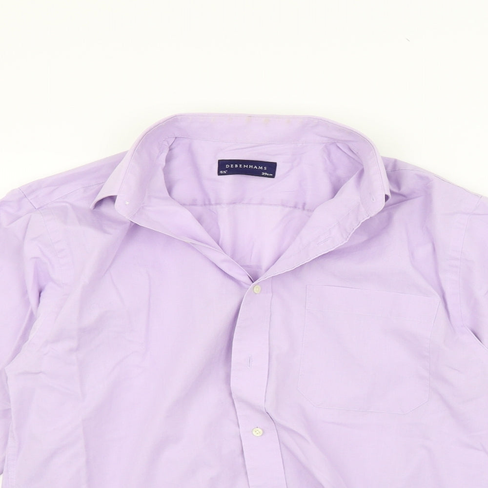 Debenhams Womens Purple   Basic Button-Up Size 16