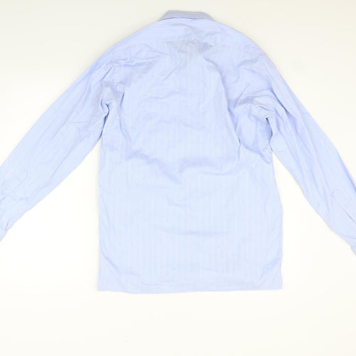 Louis Philippe Mens Blue    Button-Up Size 15